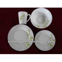 haonai hot sale!germany fine porcelain dinner set